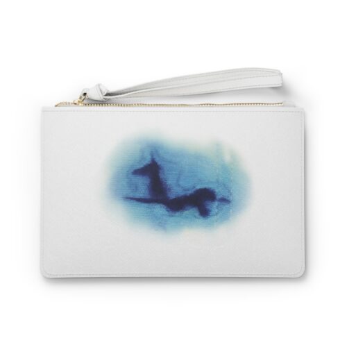Artistic Ocean-Inspired Clutch Bag - Perfect for Summer Occasions