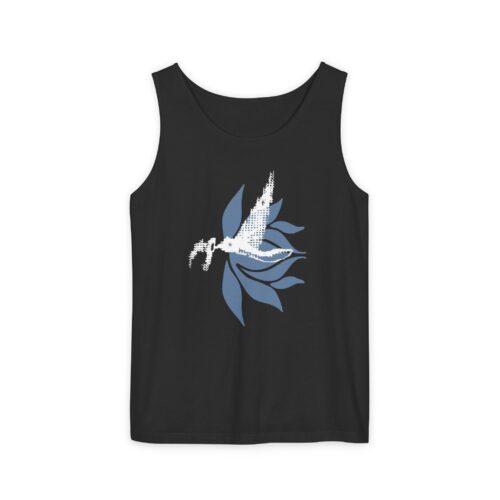 Zen Lotus Unisex Tank Top - Relaxed Fit for Everyday Comfort