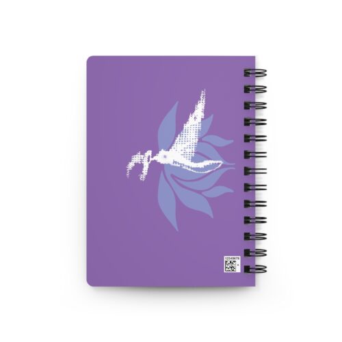 Dreamy Spiral Bound Journal with Whimsical Design - Perfect for Creativity and Inspiration
